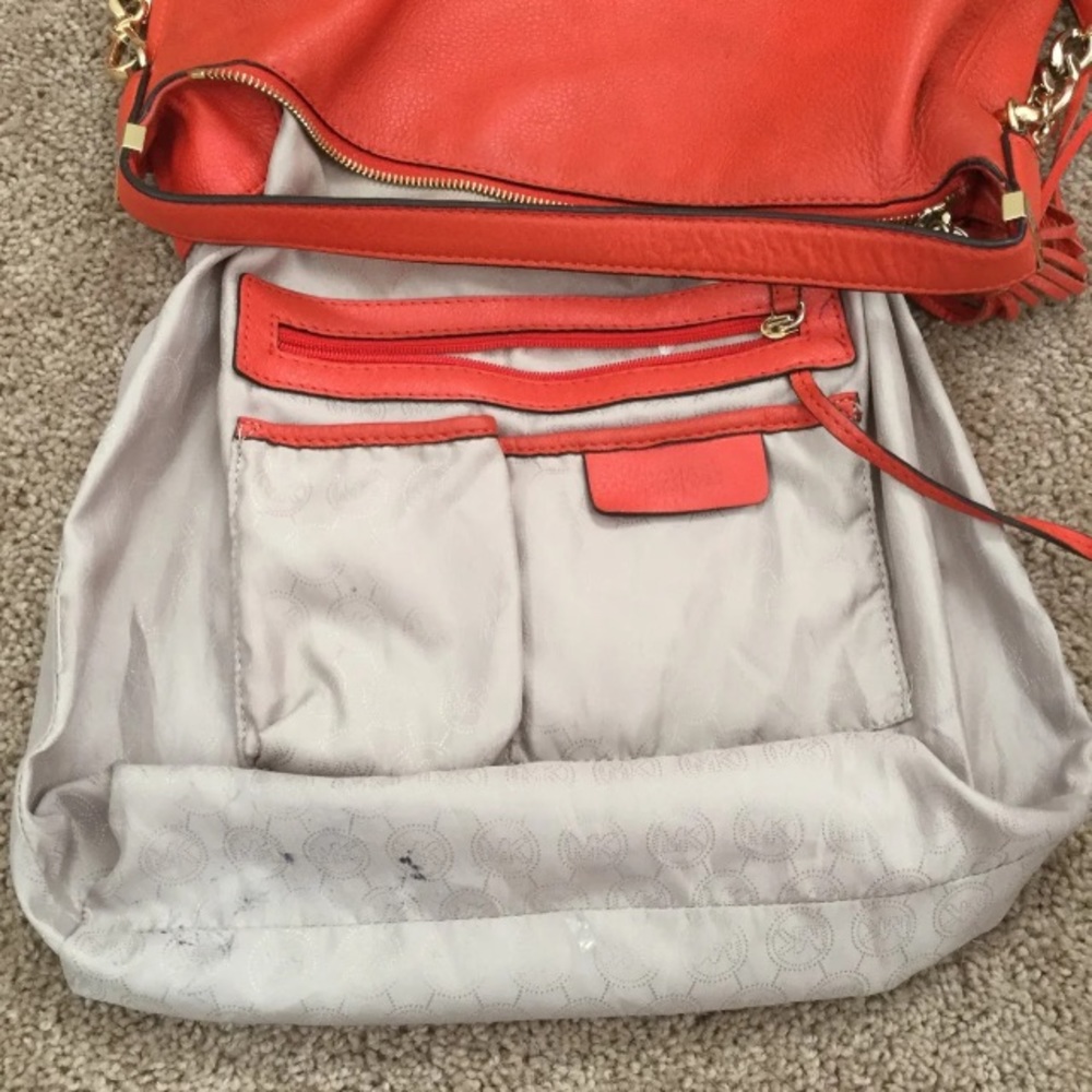 Red Leather Purse - Picture 7 of 8